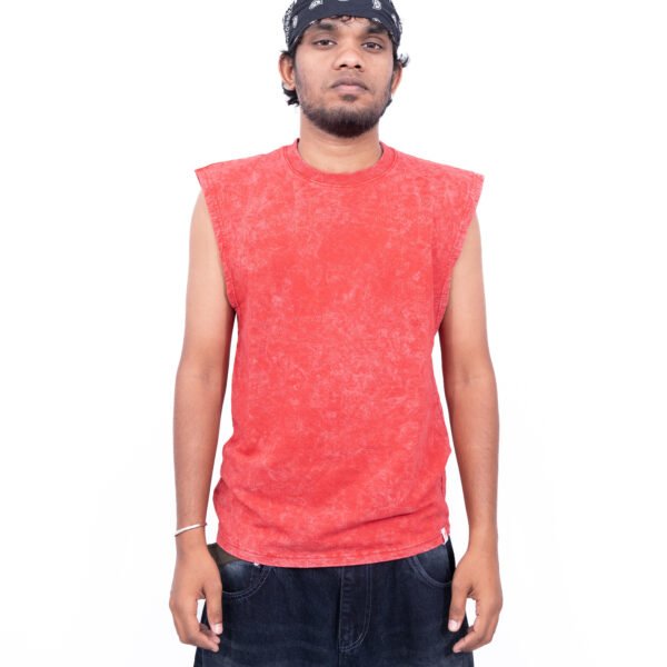 Balenciaga Dragon Print Sleeveless Tee – Vintage Washed